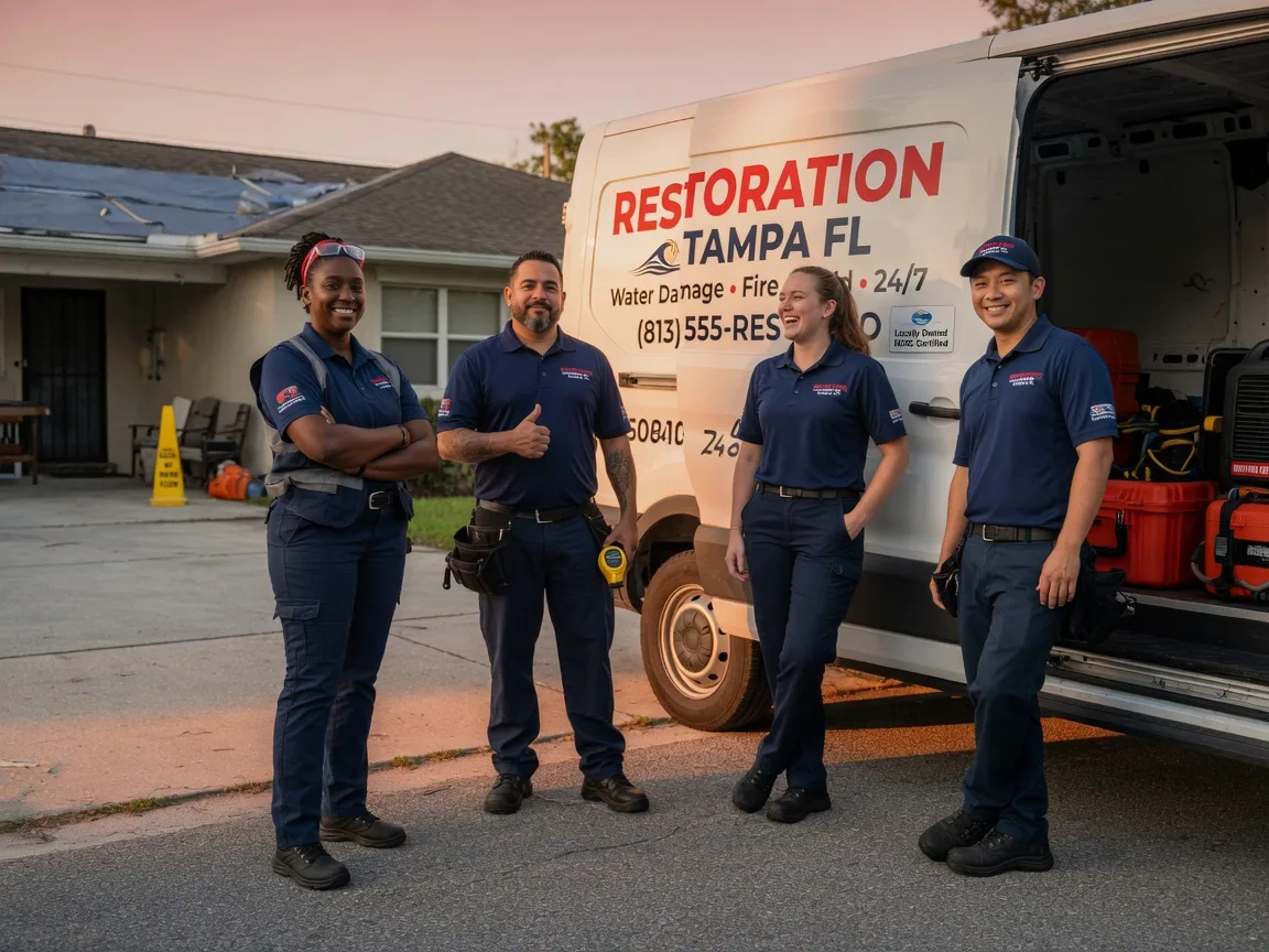 Water Damage Restoration company in Tupelo, OK